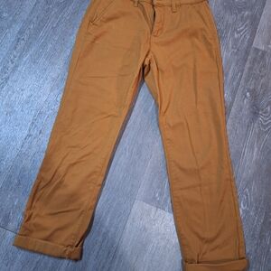 St. John's Bay Women's Mustard Trousers